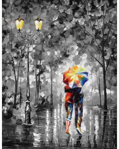 UNDER ONE UMBRELLA B&W